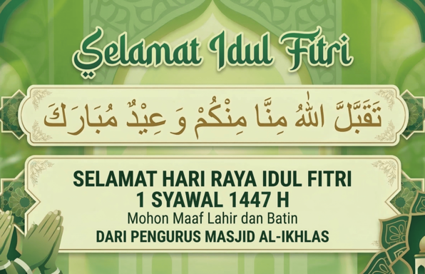 Selamat Idul Fitri 1447 H
